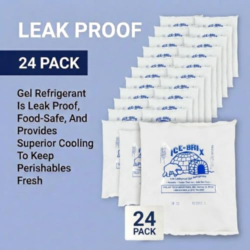 BOX USA Kraft / 1 / 24 Cold Packs