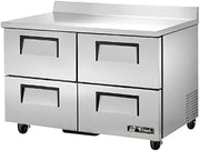 TRUE TWT-48D-4-HC 4-Drawer S/S Worktop 12 Cu Ft Refrigerator