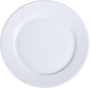 Yanco Abco Collection Dinner Plate 12" in Super White Porcelain Box of 12