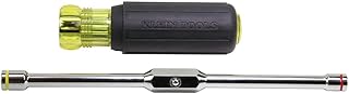 KLEIN TOOLS 65064 Hex Head 2-in-1 Nut Driver, 1/4-Inch and 5/16-Inch