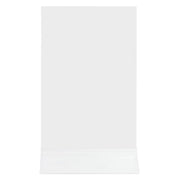 Top Loading Sign Holder Clear Plastic - 4"L x 6"H by BEEMAK - EAST (DEFLECTO CORP) – Plastic, Clear, Model AHSB4X6