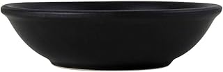 Tuxton Zion Matte Black Solid Color Coupe 5-1/2-Ounce Fruit Dish, Case of 36, Black; Scratch Resistant; Chip Resistant; Lead & Cadmium Free; Dishwasher, Microwave, Oven Safe