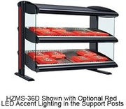 Hatco HZMS-24D Dual Shelf Slant Heated Zone Merchandiser