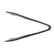 Tongs, 7", Heat Safe up to 400°F, Safe to use with Coated cast Aluminum Items, Dishwasher Safe, Stainless Steel & Silicone, Black by Tablecraft – Model 39100