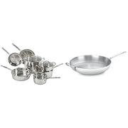Cuisinart 11-Piece / Cookware + Skillet, 14 Inch / 1 Cookware Sets