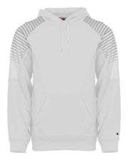 Lineup Hood - Extra Small - WH/SILN by Badger Sports – Blend, White, Model BAD-1405