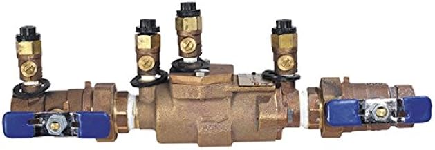Febco 2612 850U-QT Double Check Backflow Valve with Union Connections Quarter Turn Shutoff, 3/4"