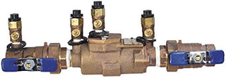 Febco 2612 850U-QT Double Check Backflow Valve with Union Connections Quarter Turn Shutoff, 3/4"
