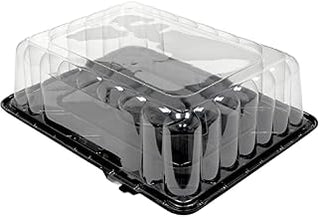 Yqsb425lrltab 1/4-Sheet Cake Combo 4.25" Dome and Tab Bl/Cl