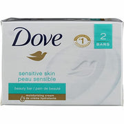 Dove 4 Ounce (Pack of 2) / Unscented / 2 Soaps