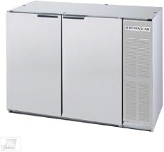 Beverage Air BB48Y-1-S-PT Standard Depth Back Bar Cooler Pass Thru in Stainless Steel