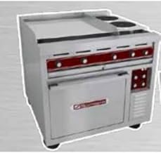 Southbend SE36T-TTH 36" Heavy Duty Electric Range w/ (1) 12" Hot Top, (1) 24" Thermostatic Griddle & (1) TruVection Oven