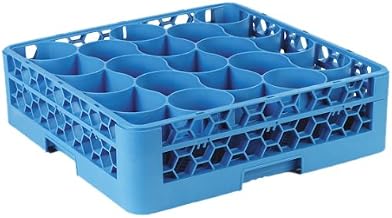 Carlisle 20 Compartment Full Size OptiClean™ NeWave™ Glass Rack [Set of 4]