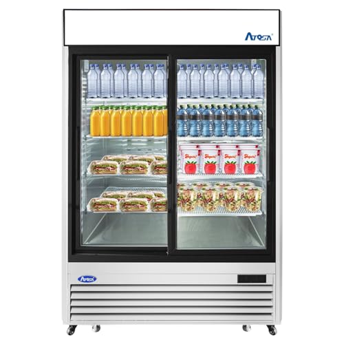 Atosa 44.8 cu. ft. | Sliding Door / Stainless Steel / 44.9 cubic_feet Refrigerators