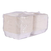 ECO PRODUCTS 6" x 6" / White / 1 Clamshell Take Out Containers