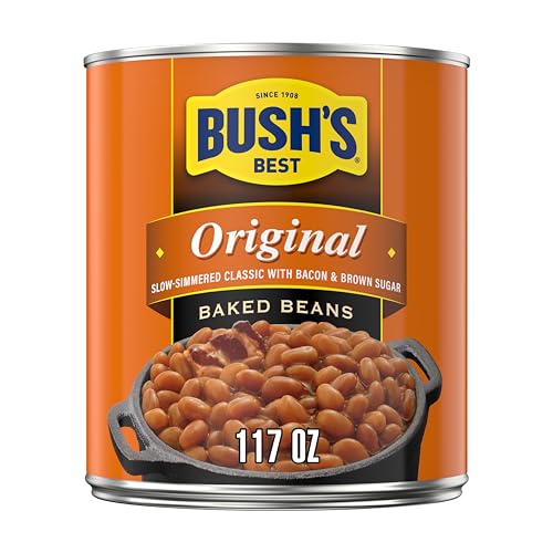Bush's Best Original Baked Beans / 117 Ounce (Pack of 6) / Original Baked Beans