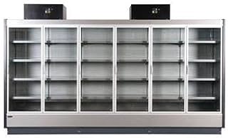 Hydra-Kool KGV-MD-3-R 75-3/8" Reach-in High Volume Refrigerated Merchandiser, Multiplexable