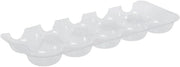 Marco Produce Organizer for Large Apples or Oranges 10 Cavity Rectangular Clear PVC - 19 1/2"L x 8"W x 1 3/4"