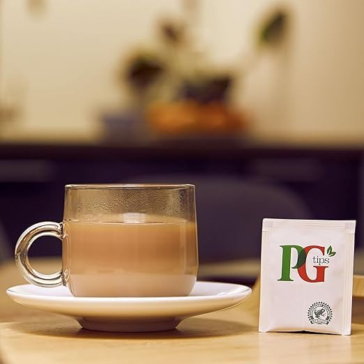 Black Tea Original Tea Bags 240 Count (2 PACK) by PG Tips – 80 Count (Pack of 6), Pack of 12, Model 00148244