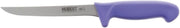 HUBERT Stainless Steel Flexible Boning Knife with Purple Polypropylene Handle - 6"L Blade