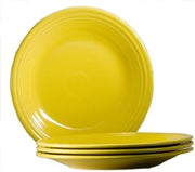 Homer Laughlin Fiesta 10-1/2-Inch Dinner Plate, Sunflower, Set of 4