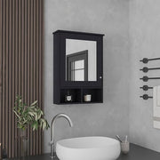 Tuhome Black Wenge / Modern / 1 Medicine Cabinets