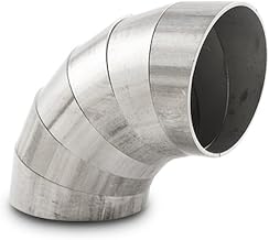 Vibrant Power 13620 Pie Cuts, 304 Stainless Steel, Natural, 2.25 in. Outside Diameter, 2.25 in. Centerline Radius, 15 degree per cut, Set of 6