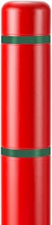 BollardGard 4" x 52" Bollard Cover - Innoplast (Red Green Tape)