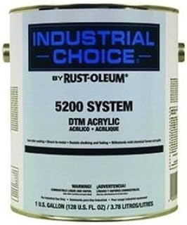 Rust-Oleum Safety Green, 5200 System DTM Acrylic Enamel, 1 Gallon - No. 5233402