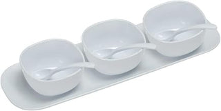 Yanco RM-9002 Rome Condiment Bowl Set White - Pack of 12