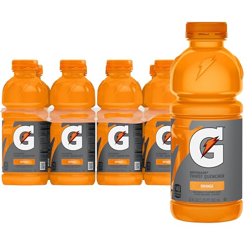 Gatorade orange / 20 Fl Oz (Pack of 8) / 1 Sports Drinks