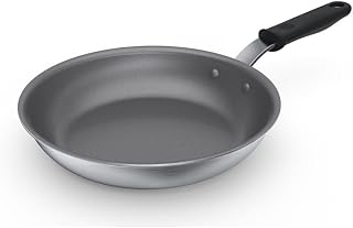 Vollrath 14-inch Wear-Ever® aluminum fry pan with PowerCoat2™ nonstick coating and silicone handle