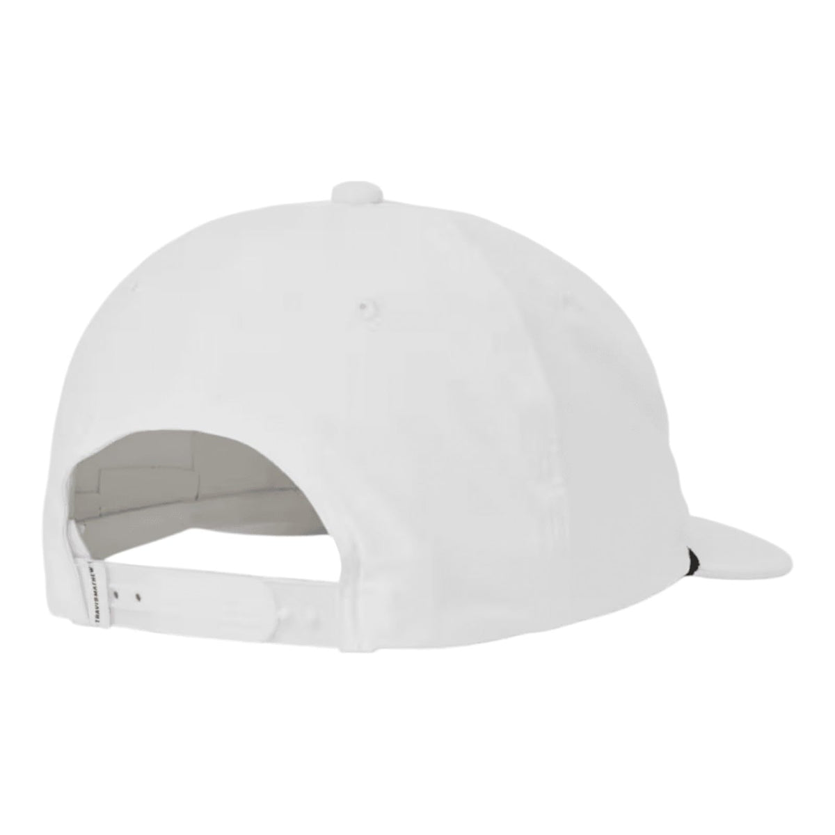 Mens Local Favorite Hat White One Size by TravisMathew – Polyester Blend, White, Model 1MAB197