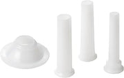 Winco MG-10 Sausage Stuffing Kit with 1 Flange & 3 Tubes
