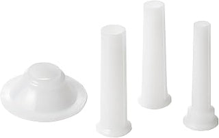 Winco MG-10 Sausage Stuffing Kit with 1 Flange & 3 Tubes