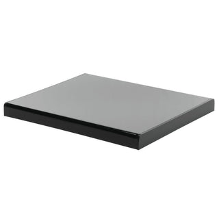 Display Riser Modular Black Acrylic Riser - 12"L x 9 3/4"W x 1"H by HUBERT – Plastic, Black, Model AR1UB