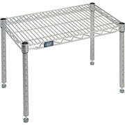Nexelate Silver Epoxy Wire Dunnage Rack – Wire, Silver, Model P1424EP