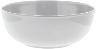 Elite Global Solutions M15R6-NW Round Melamine Serving Bowl White 15"D x 6"H