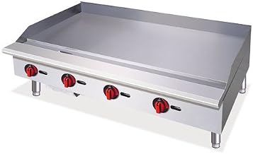 Central Restaurant CGR-36 36" Griddle, Manual Controls