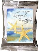 Starfish Design Personalized Hot Cocoa Favors (Set of 72)