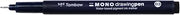 Tombow 56401 Mono Drawing Pen, 03 Tip Size, 6 Pack