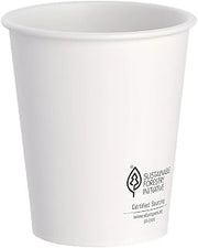 Dart ThermoGuard Paper Hot Cup 12 Oz., White, 30 Cups/Pack (DWTG12W)