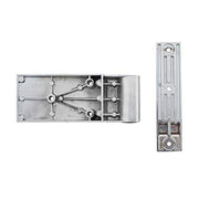 Hinge, Textured Brush Chrome by Kason – Nylon, Chrome, Model 1256-000004