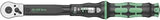 Wera 5075611001 "Click-Torque B 2 torque wrench with reversible ratchet, 3/8"" x 20-100 Nm", black/green