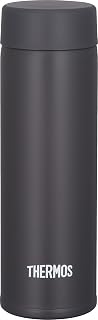 Thermos Water Bottle, Vacuum Insulated Pocket Mug, 5.3 fl oz (150 ml), Smoke Black JOJ-151 SMB