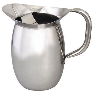 Browne 100 oz Stainless Steel Bell Pitcher with Guard by Browne Foodservice – 100 Ounces, Stainless Steel, Silver, Model 8203G