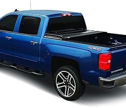 LEER Latitude | Fits 2019-2025 GM Chevy Silverado/GMC Sierra with 6.6 FT Bed w/o Multi Pro Tailgate | Easy Install, Soft Tri-Fold Truck Bed Tonneau Cover (w/o Multi-Pro Tailgate)