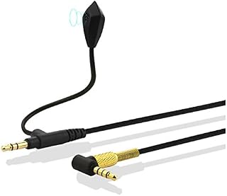 ITIS Replacement Boom Microphone Cable for Xbox One, PS4, Nintendo, PC, Laptop Headphone Gaming and Communication, Compatible for Most 3.5mm Connect Jack Audio Sources