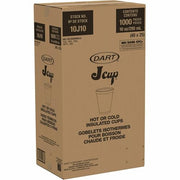 DART White / 10.0 ounces / 25 Count (Pack of 40) Cups