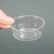 PLA Portion Pot Lid (fits 2 - 4oz pots) - 2000/Case by Vegware – Model CF736